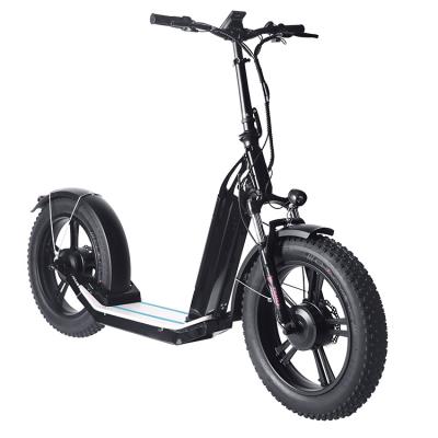 China Unisex Fat Tire Popular 500W Electric Scooter For Adults Teenagers With Removable Batteries Lithium Monopattino Elettric for sale