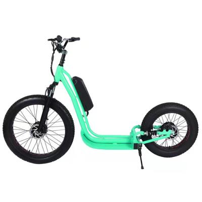 China CE certificate two wheel unisex fat tire 500W cheap EEC folding electric kick scooter adult for sale