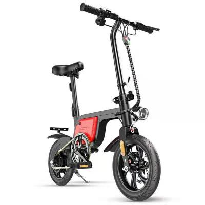 China Mini 12inch Foldable Electric Bicycle 36V/7.8AH Battery 200W Motor For Adult And Teenagers E-bike for sale