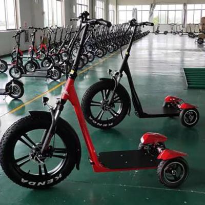 China Newest 350w/500w 3 wheel men 10inch three wheel folding electric scooter for adult for sale