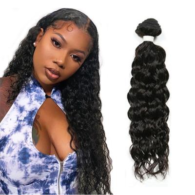 China No Tangle Romantic Brazilian Hair Mink Hairstyle Water Wave Hair Weave Virgin Hair Extension Bundles Wholesale Virgin Bundles for sale