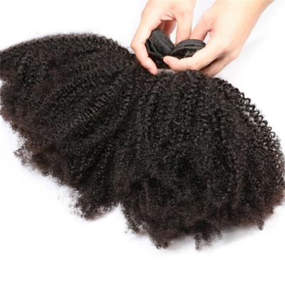 China Human Afro Kinky Curly Wholesale Bundles Vendors ,Brazilian Mink Hair Weave Remy Virgin Hair Extensions for sale