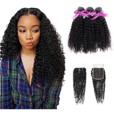 China Luxury Elegant Curly Light Curly Curly Hair Weave Bundles Brazilian Virgin Mink Hair Extension Original Vendors for sale