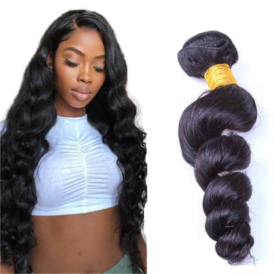 China Factory Direct 100% Peruvian Loose Wave Hair Weave Bundles Wholesale Bundles Peruvian Loose Wave Virgin Hair Extensions for sale