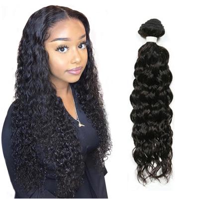 China No Tangling Good Feedback From Customers Water Wave Style Peruvian Hair Weave Bundle Builds Your Natural Beauty for sale