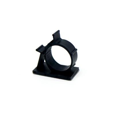 China 66 Thread Nylon Nylon Mounts Model 0810 Black Adjustable Plastic Self Adhesive Collar Collars for sale