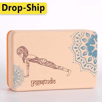 China Luxury High Density EVA Yoga Block Foam Yoga Brick Dropship EVA Recycled for sale