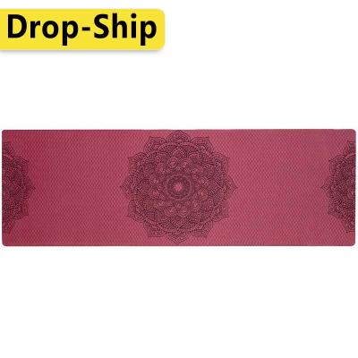 China Dropship Yoga Mats For Fitness Pilates Gym Exercise Non-Slip Sports Tape From USA,France,Spain,Russia for sale