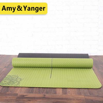 China BSCI Tape Factory Competitive Price Eco-Friendly Foam Tape Private Label Non-Slip Single Layer Yoga Mat for sale