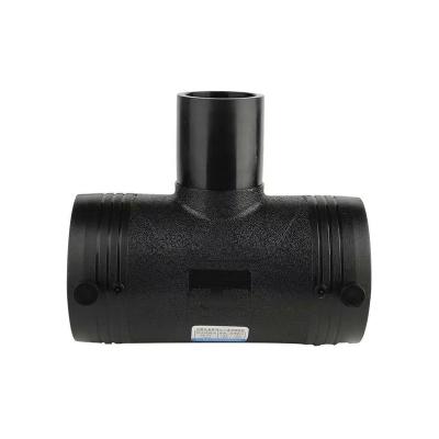 China Equal HDPE Connecting Fittings HDPE Tee Reducing Tee Butt Fusion Fittings Dn32*25-dn630*400 for sale