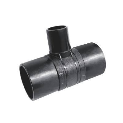 China HDPE Plastic Reducer Socket Fitting Pipe Three Joint Tee for sale