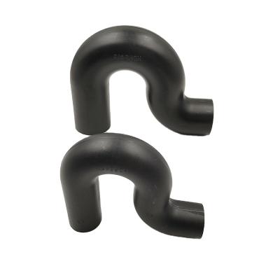 China Good HDPE quality, low price.PE siphon drain S bend elbow storage elbow used for drainage for sale