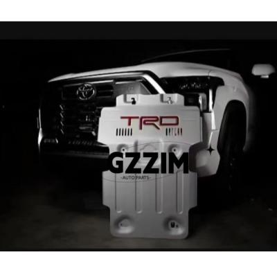 China Aluminum Alloy Engine Lower Guard Toyota Tundra 2022 Car Engine Skid Plate for sale