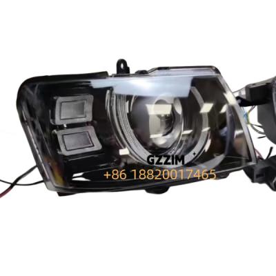 China ABS Plastic Led Car Head Lights Front Lamp For Nissan Patrol Y61 2014 for sale