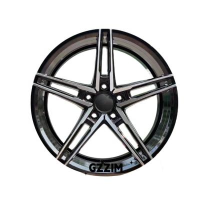 China Matte schwarz / schwarz glänzende Autofelgen Universal 18*8.5J zu verkaufen