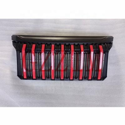 China Auto Parts Black Red Car Bumper Grille For Mitsubishi Triton L200 2019 for sale