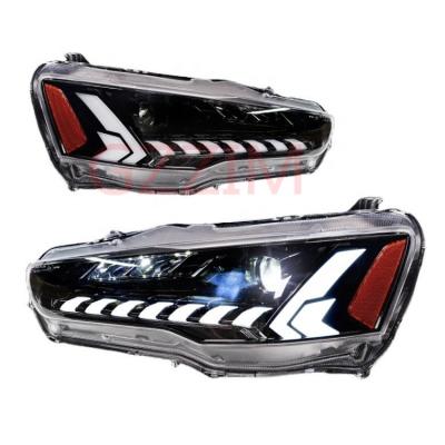 China Auto Parts ABS Plastic LED Front Light Parts Head Lamp For Lancer 2008-2018 for sale