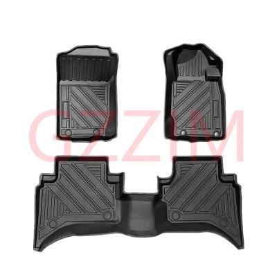 China Car Accessories Custom Foot Mats Pad For Mitsubishi Triton RHD Floor Accessories for sale