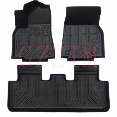 Chine Modèle Y 2020-2022 Pièces automobiles pour toutes les conditions météorologiques Tapis de sol Pad de pied facile à nettoyer et à entretenir à vendre