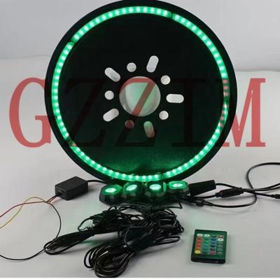 中国 JEEP JL JT JK カー プラスチック 色彩豊かな LED スペアホイールランプ シャシーランプ 組み合わせ 販売のため