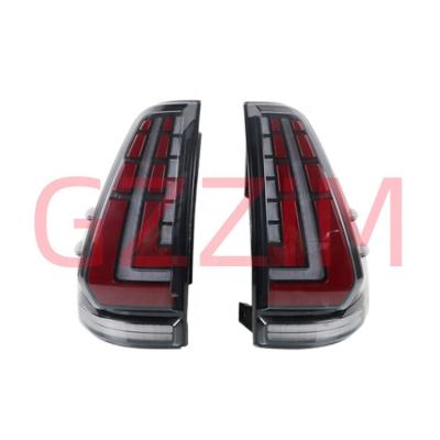 China Prado 2003-2009 Car LED Tail Light Preto Amarelo Toyota LED Tail Light Tipo 1 à venda