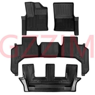 China RHD/LHD auto vloermat voor Land Cruiser 300 vloerpositie Duurzaam interieur accessoire Te koop