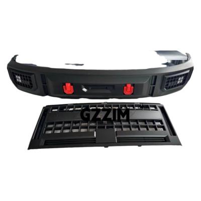 Chine Kit de carrosserie de voiture Mitsubishi Triton 2024 Garde de pare-chocs avant avec grille en plastique avec noir à vendre