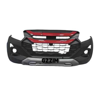 China Grille Kit Old To New Front Bumper Used For DMAX 2016-2019 Upgrade To DMAX 2024 for sale