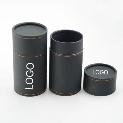 China Recyclable Custom Printed Premium Luxury Empty Round Tube Cardboard Paper Packaging Gift Cylinder Rigid Perfume Box With Insert for sale