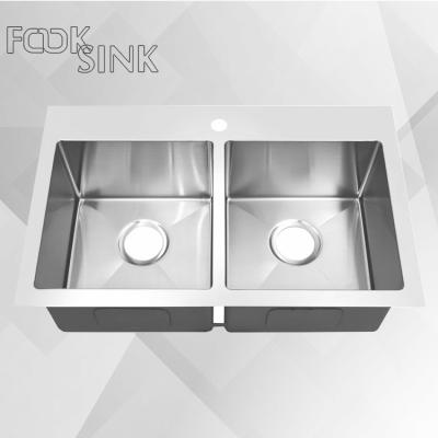 China Hot Selling Foshan Bathroom Washroom Sink Laundry Stainless Steel Single Sink Handmade Stainless Steel Bowl Faucet Free Sink for sale