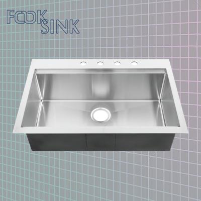 China Without Faucet Topmount Stainless Steel Sinks American RV Stainless Steel Sink Zhongshan Smart Stainless Steel Sink for sale