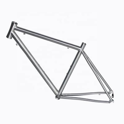 China Road Bikes Titanium Alloy Road 44 Headtube Bike Frame With C Brake for sale