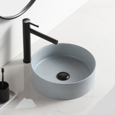 China Easy Clean Innovative Vanity Products Bathroom Sink Color Table Top Single Wash Basin Vessel waschbecken badezimmer for sale