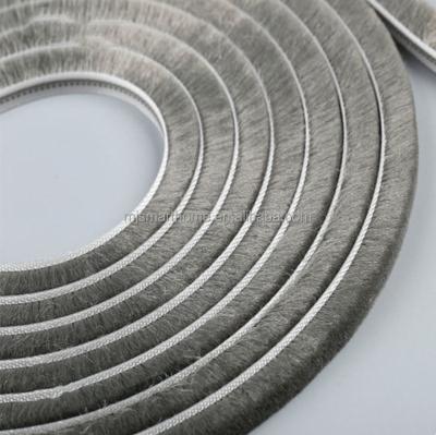 China Durable Aluminum Window Accessories Door Weatherstrip Wool Pile Weather Sealing Strip for sale