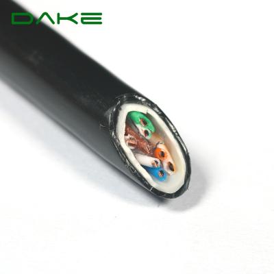 China Hot Selling Wholesale 8 or 4 PC Core Cat6 Utp Cable Customized Outdoor Color Cat6 Utp Outdoor Cable for sale