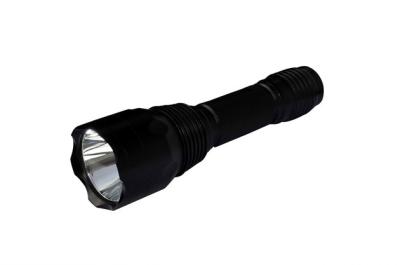 China High Brightness 180 Lumen Led Rechargeable Flashlights Torch with 18650 Li-ion Battery for sale