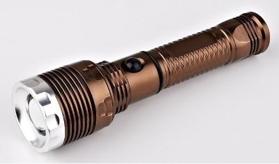 China 180 Lumen High Power Torch Led Rechargeable Flashlight For Fishing for sale