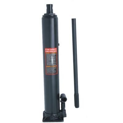 China Car Hydraulic Jack 8ton Long Ram Jack For Engine Lift Double Pump With Flat Bottom for sale