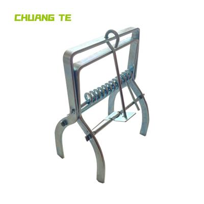 China Galvanized Viable Metal Mole Trap For Stemless Mole Trap Mouse Clip Mole Clamp Mole Clamp for sale