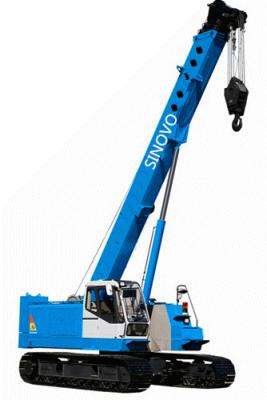 China Hydraulische Raupe Crane With 25 Ton Lifting Capacity, ISO9001 SQ250A genehmigte, energiesparend zu verkaufen