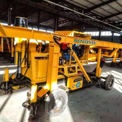 China XYT-280 280m Depth 60-380mm Diameter Trailer Drilling Rig for sale