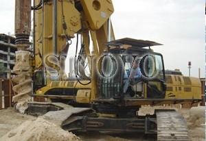 China Low Cost Construction Equipment TR220W CFA Multifunctional Excavator Mounted Hydraulic Pile Driver for sale