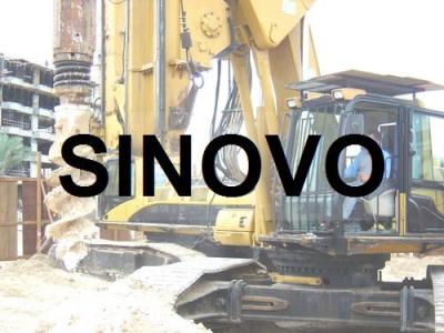 Cina Piledriver idraulico For Excavator di CFA dell'impianto di perforazione della perforazione a rotazione dell'alto di funzionamento di Sinovo cingolo di efficienza in vendita