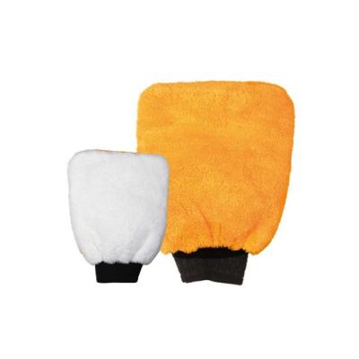 China High Density Chenille Microfiber Car Wash Chenille Mitten Absorbency Soft Mitt Microfiber Wash Glove for sale