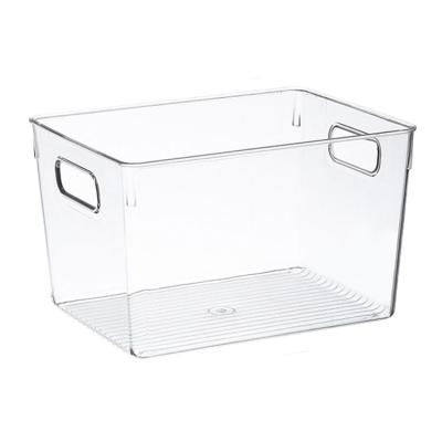 China Hot Selling Acrylic Freshness Storage Box Kitchen Storage Table Acrylic Storage Box for sale