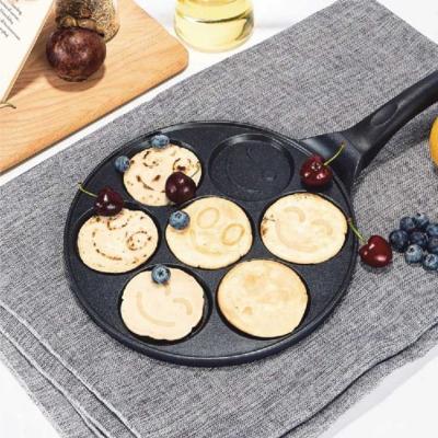 China Wholesale Home Multifunctional Nonstick Pan Kitchen Cookware Food Grade Nonstick Pan For Egg Cake DIY Design for sale