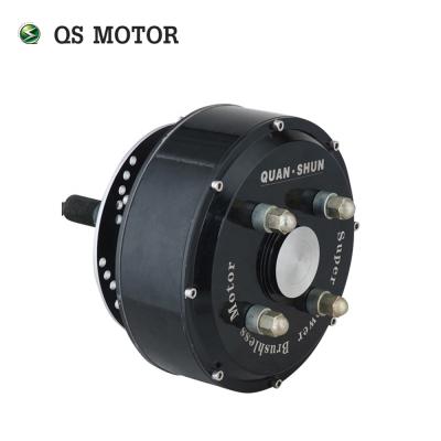 China Waterproof Hub Motor 1000W 205 40H V1 72v 55kph BLDC Motor QS Single Axis Hub Motor for Electric Car and Golf Car for sale