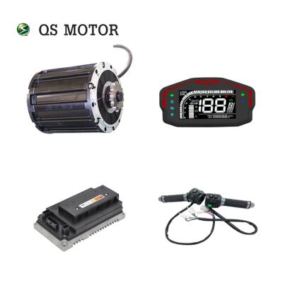 China QSMOTOR 2000W Waterproof Mid Drive Motor with EM72100SP Controller and Kits for Electric Motorcycle Dirtbike 70KPH 72V for sale