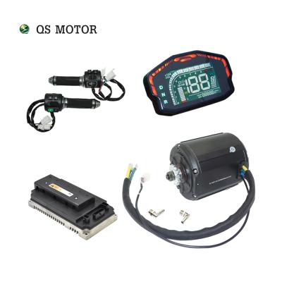 China Waterproof QS MOTOR 4000W 90H 7500W 72V 110KPH Better Temperature Resistance 138 Mid Drive Max Continuous Conversion Liquid Cooled Motor for sale