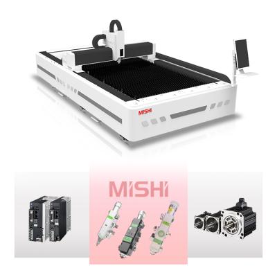 China Mingshi Fabric Laser Cutting Machine Ceramic Tile Laser Cutting Machine Water Cooled Laser Metal Cutting Machine for sale